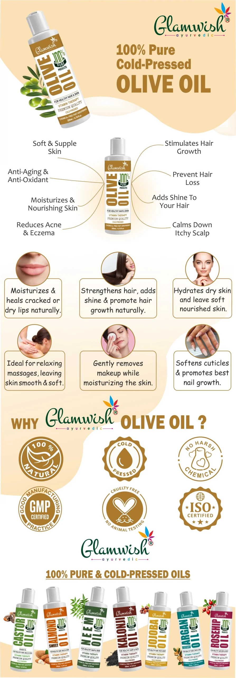 Glamwish Olive oil