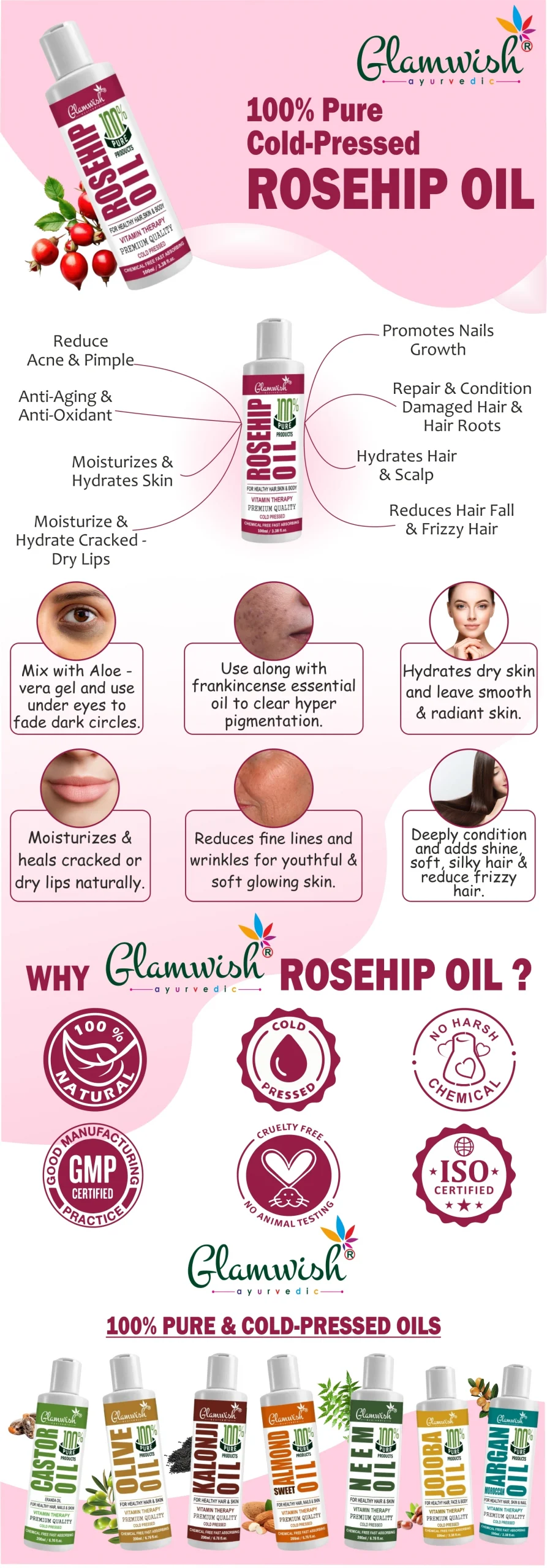 Glamwish Rosehip oil