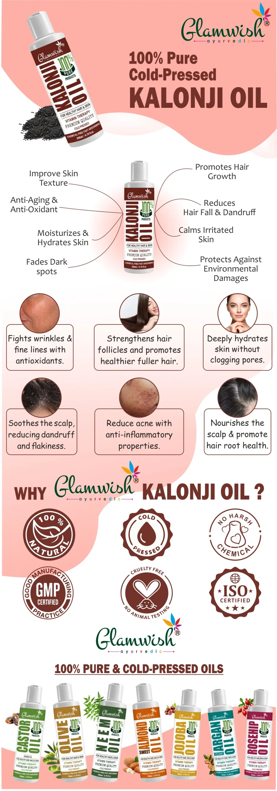 Glamwish kalonji oil