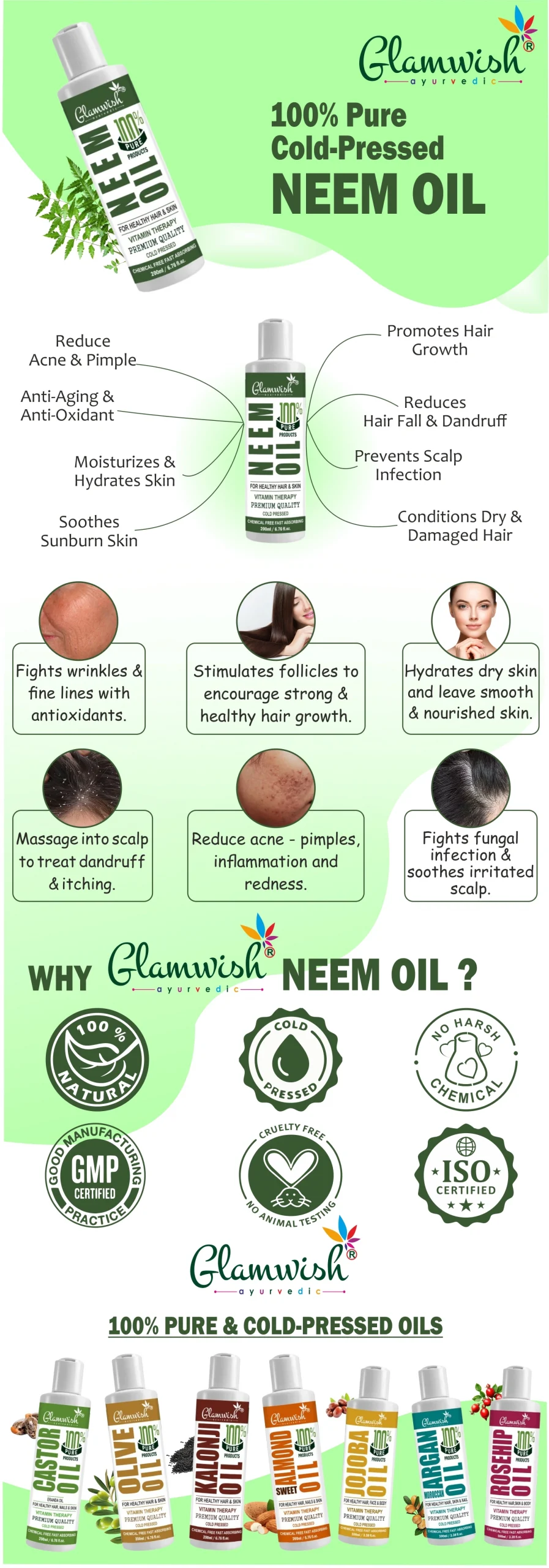 Glamwish neem oil
