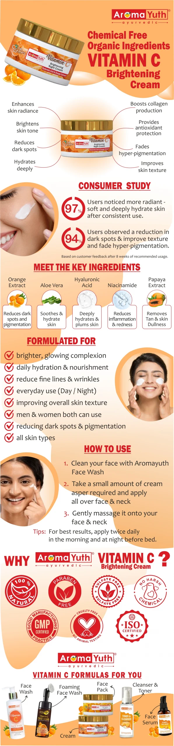 Aromayuth Vitamin C Cream